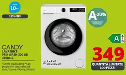 Comet CANDY LAVATRICE PRO WASH 300 GD 410B8-S offerta