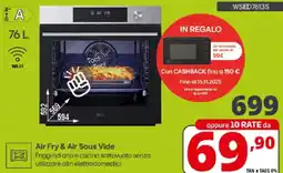 Comet LG WSED7613S offerta