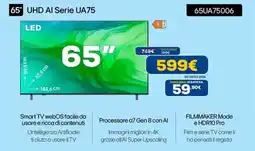 Euronics LG 65" UHD AI Serie UA75 offerta