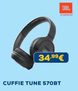 Euronics JBL CUFFIE TUNE 570BT offerta