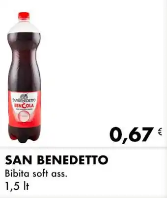 SAN BENEDETTO Bibita soft ass.