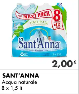 Iper Tosano SANT'ANNA Acqua naturale offerta