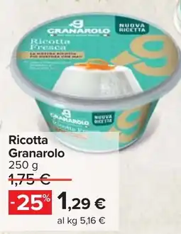 Carrefour Ricotta Granarolo offerta