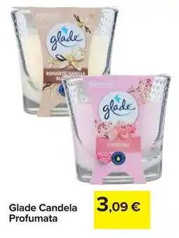 Carrefour Glade Candela Profumata offerta