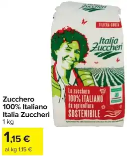 Carrefour Zucchero 100% Italiano Italia Zuccheri offerta