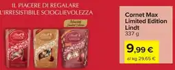 Carrefour Cornet Max Limited Edition Lindt offerta