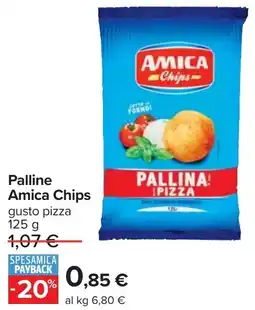 Carrefour Palline Amica Chips offerta