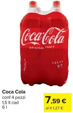 Carrefour Coca Cola offerta