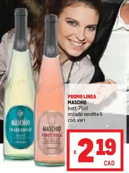 Metro Maschio offerta