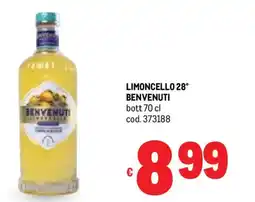Metro Limoncello 28° BENVENUTI offerta