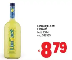 Metro Limoncello 25° LIMONCÈ offerta