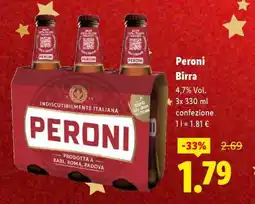 Lidl Peroni Birra offerta