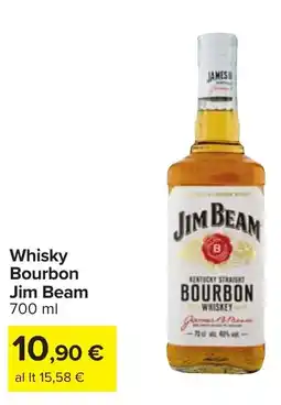 Carrefour Whisky Bourbon Jim Beam offerta
