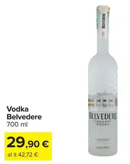 Carrefour Vodka Belvedere offerta