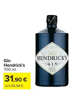 Carrefour Gin Hendrick's offerta