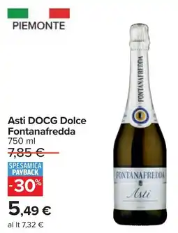 Carrefour Asti DOCG Dolce Fontanafredda offerta