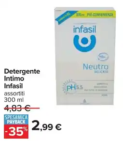 Carrefour Detergente Intimo Infasil offerta