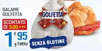 Supermercati Dok Salame golfetta offerta