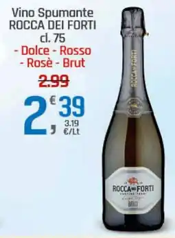 Supermercati Dok Vino Spumante ROCCA DEI FORTI offerta