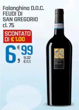 Supermercati Dok Falanghina D.O.C. FEUDI DI SAN GREGORIO offerta