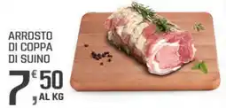 Supermercati Dok Arrosto di coppa di suino offerta