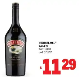 Metro Irish cream 17° BAILEYS offerta