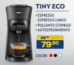 Euronics Lavazza tiny eco offerta