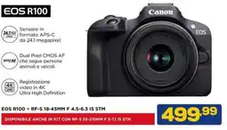 Euronics Canon EOS R100 offerta