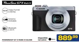 Euronics Canon PowerShot G7 X Mark III offerta