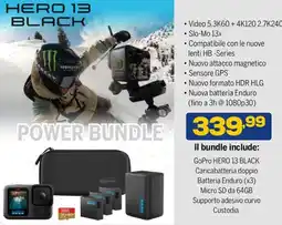 Euronics GoPro Hero 13 black offerta