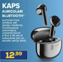 Euronics Cellularline kaps auricolari bluetooth offerta