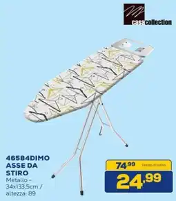 Euronics casacollection 46584DIMO ASSE DA STIRO offerta