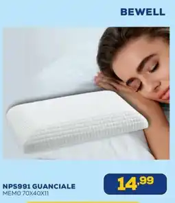 Euronics BEWELL NPS991 GUANCIALE offerta