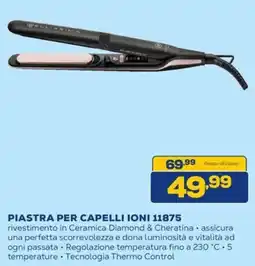 Euronics PIASTRA PER CAPELLI IONI 11875 offerta