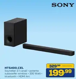 Euronics SONY HTS400.CEL offerta