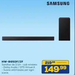 Euronics SAMSUNG HW-B650F/ZF offerta