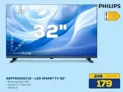 Euronics PHILIPS 32PFS6000/12 - LED SMART TV 32" offerta