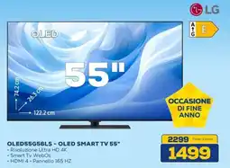 Euronics LG OLED55G56LS - OLED SMART TV 55" offerta