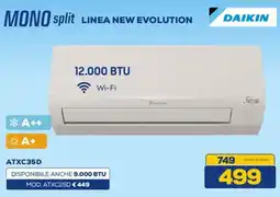 Euronics DAIKIN ATXC35D offerta