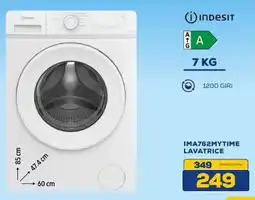 Euronics INDESIT IMA762MYTIME LAVATRICE offerta