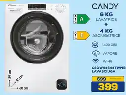 Euronics CANDY CSOW44644TWMB LAVASCIUGA offerta