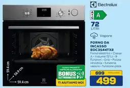Euronics Electrolux FORNO DA INCASSO EOC3S44TX2 offerta