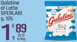 Supermercati Dok Galatine al Latte SPERLARI offerta