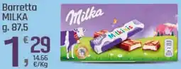 Supermercati Dok Barretta MILKA offerta