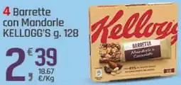 Supermercati Dok Barrette con Mandorle KELLOGG'S offerta