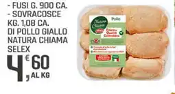 Supermercati Dok Di pollo giallo natura chiama SELEX offerta