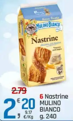 Supermercati Dok 6 nastrine MULINO BIANCO offerta