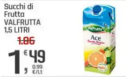 Supermercati Dok Succhi di Frutta VALFRUTTA offerta