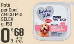 Supermercati Dok Patè per Cani AMICO MIO SELEX offerta