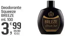 Supermercati Dok Deodorante Squeeze BREEZE offerta